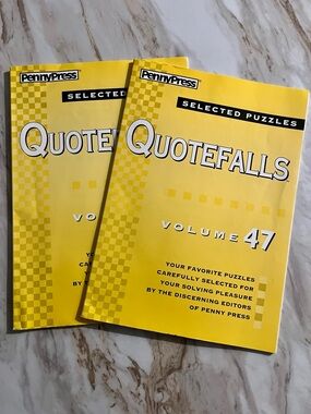 Quotefalls Penny Press Selected Puzzles